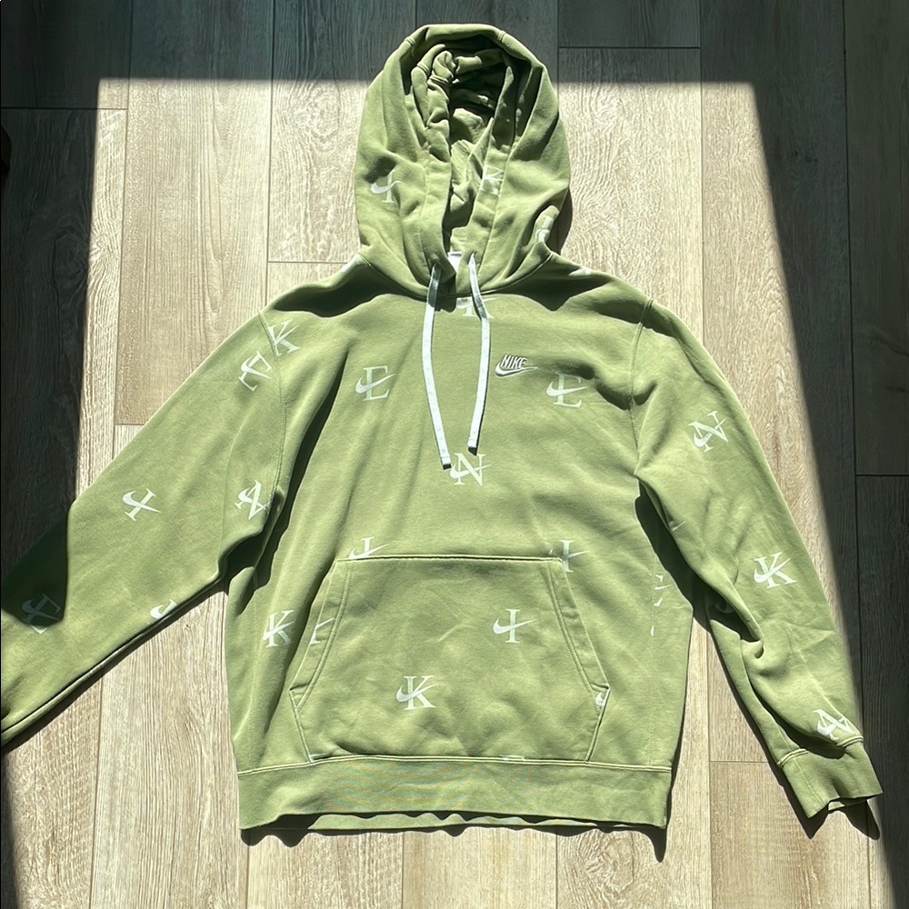 Nike Olive Green Hoodie